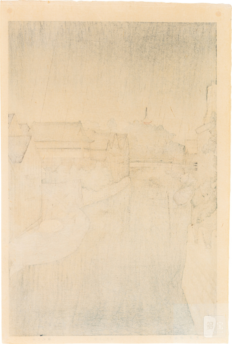 Noël Nouët (1885-1969) | The complete set of Scenes of Tokyo, Twenty-four Views (Tokyo fukei zen nijuyonmai) | Showa period, 20th century - 图20